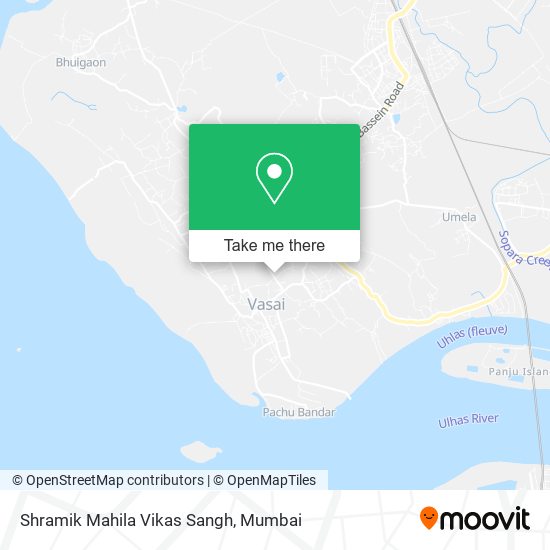 Shramik Mahila Vikas Sangh map