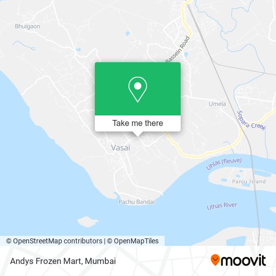 Andys Frozen Mart map