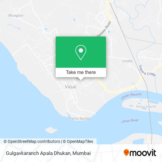 Gulgavkaranch Apala Dhukan map