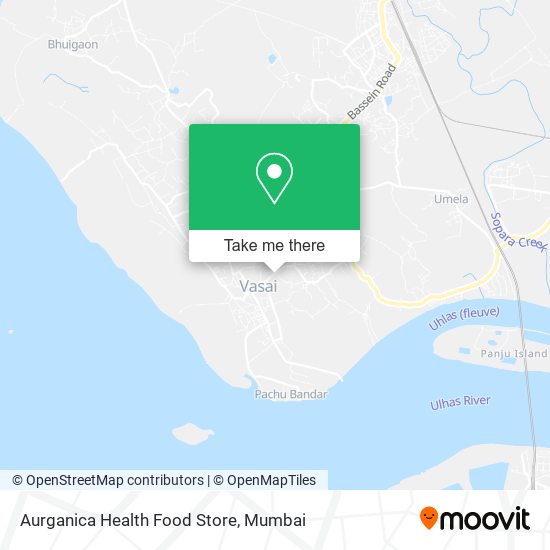 Aurganica Health Food Store map