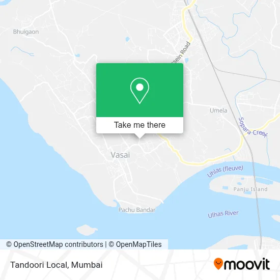 Tandoori Local map