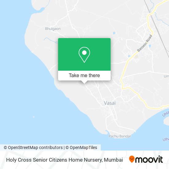 Holy Cross Senior Citizens Home Nursery map