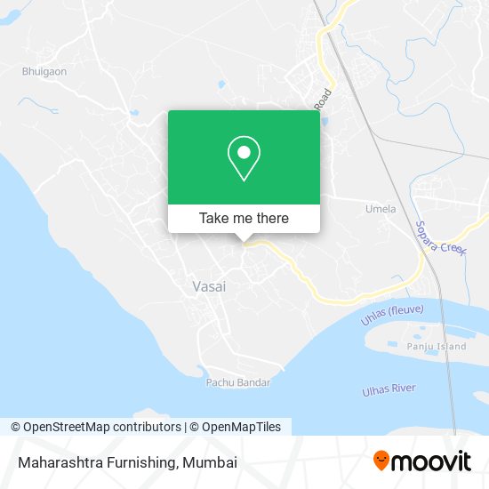 Maharashtra Furnishing map
