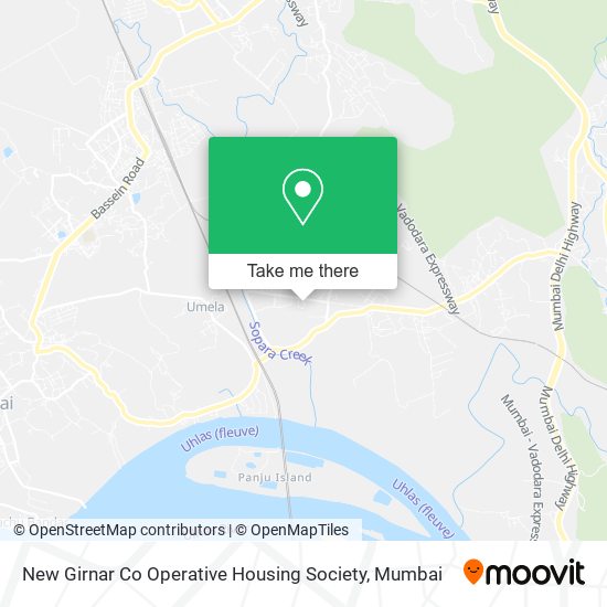 New Girnar Co Operative Housing Society map