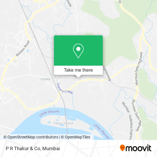 P R Thakur & Co map