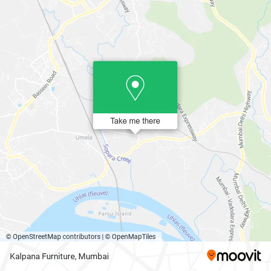 Kalpana Furniture map