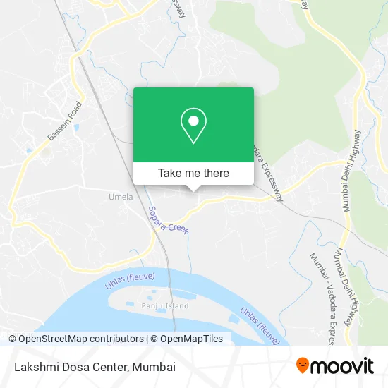 Lakshmi Dosa Center map
