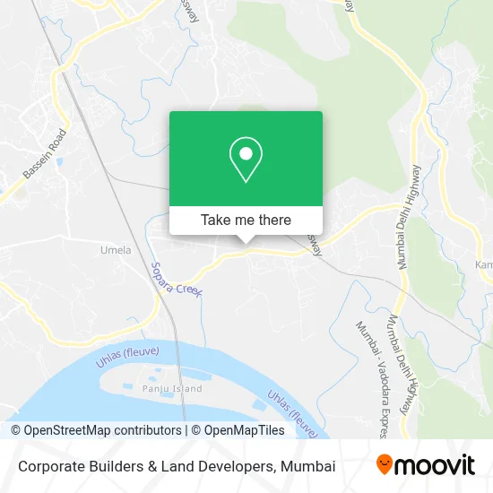 Corporate Builders & Land Developers map