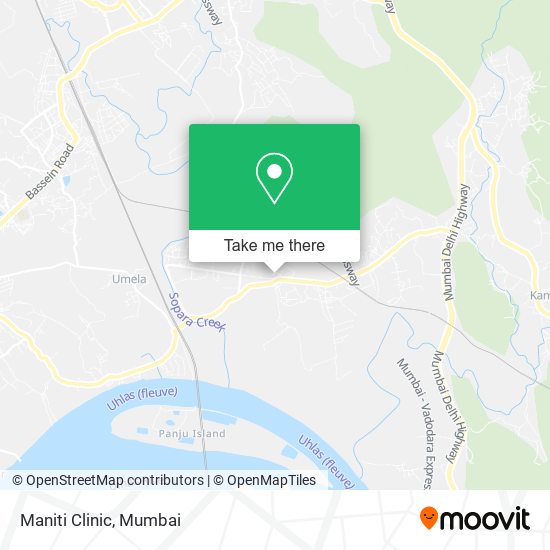 Maniti Clinic map