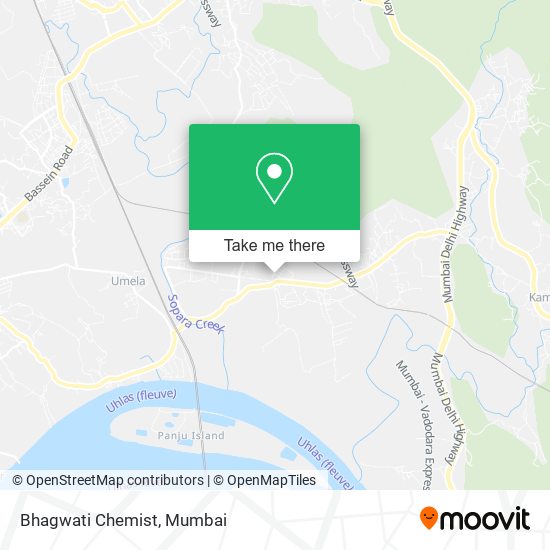 Bhagwati Chemist map