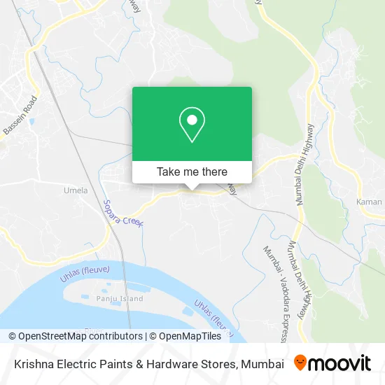 Krishna Electric Paints & Hardware Stores map