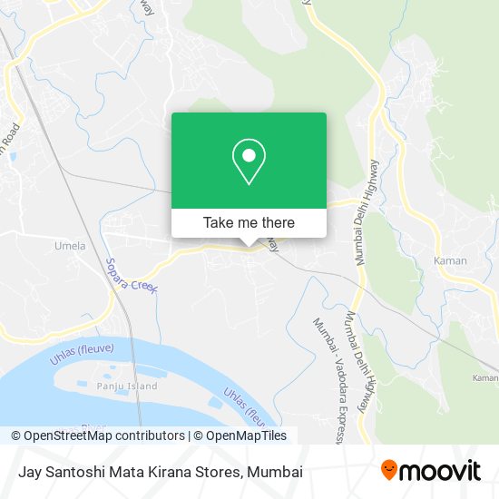 Jay Santoshi Mata Kirana Stores map
