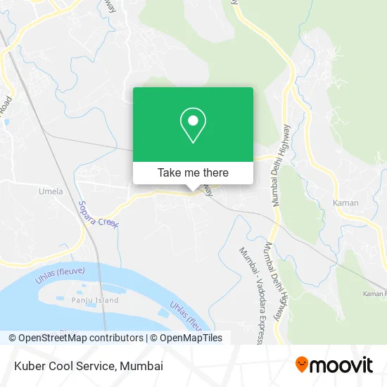 Kuber Cool Service map