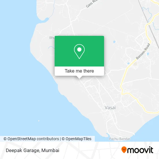 Deepak Garage map