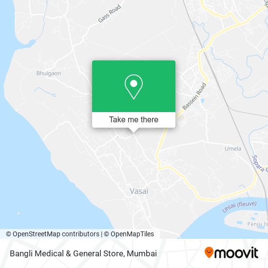Bangli Medical & General Store map