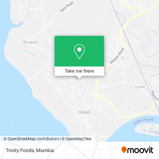 Trinity Foods map