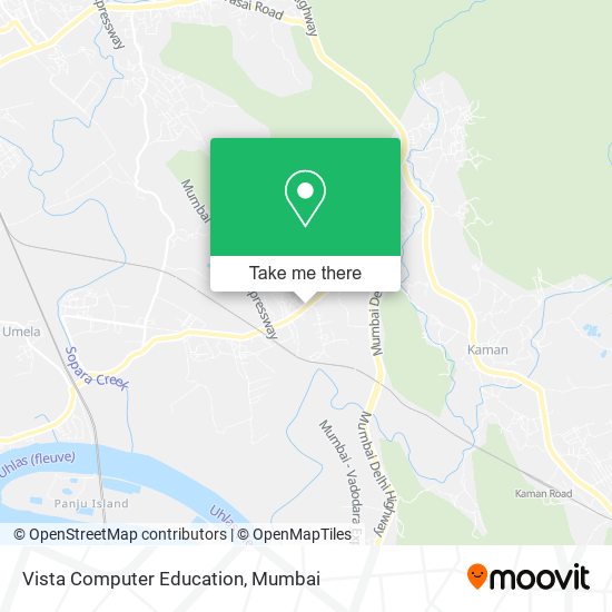 Vista Computer Education map