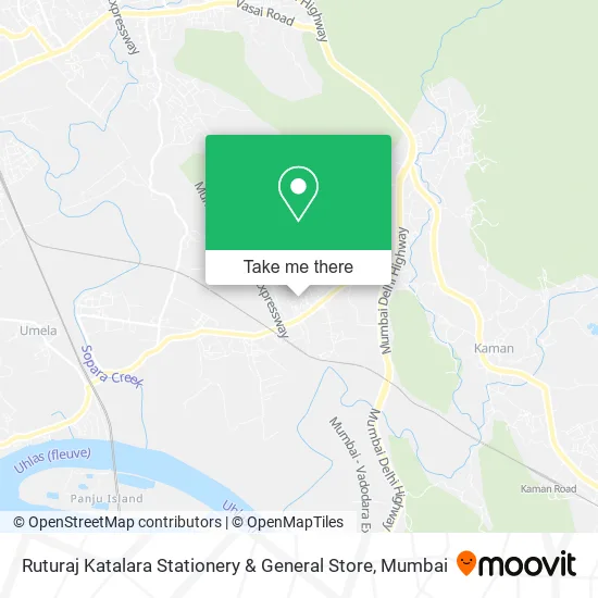 Ruturaj Katalara Stationery & General Store map