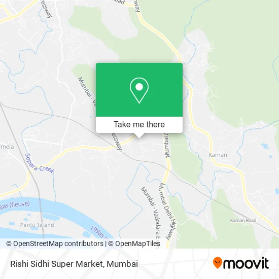 Rishi Sidhi Super Market map
