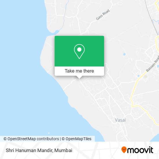 Shri Hanuman Mandir map