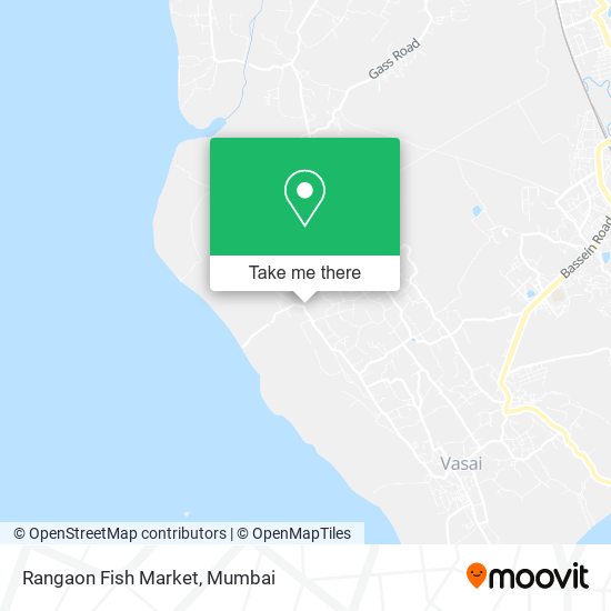 Rangaon Fish Market map