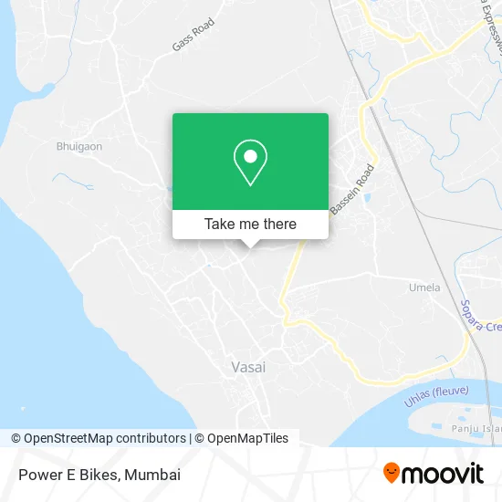 Power E Bikes map