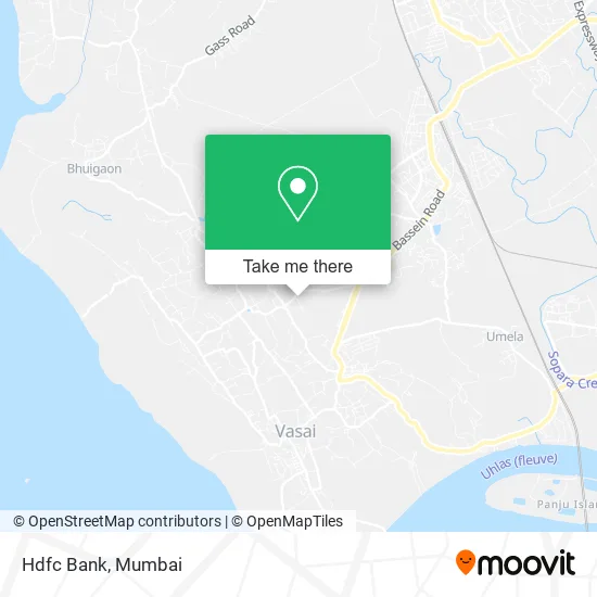 Hdfc Bank map