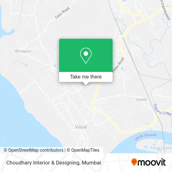 Choudhary Interior & Designing map