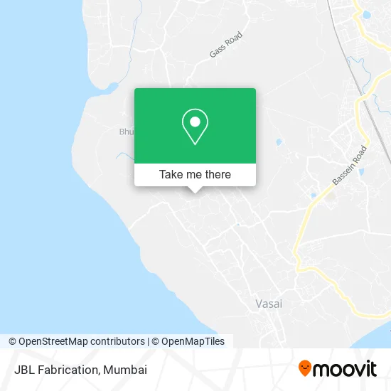 JBL Fabrication map