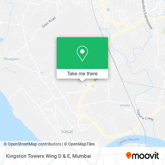 Kingston Towers Wing D & E map