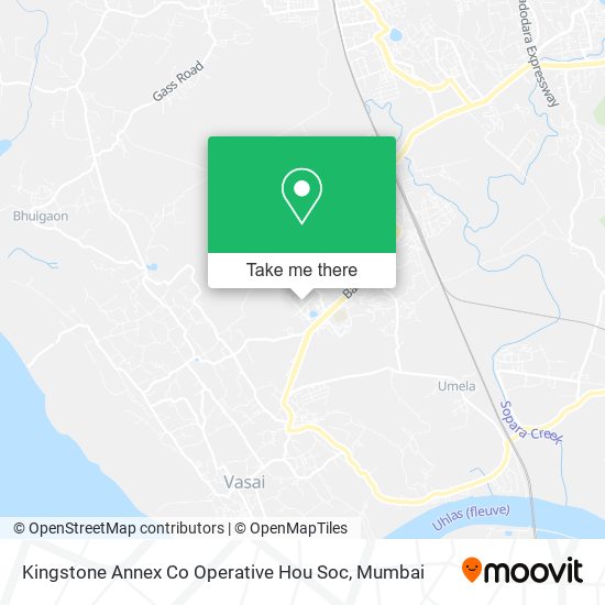 Kingstone Annex Co Operative Hou Soc map