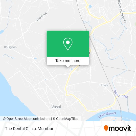 The Dental Clinic map