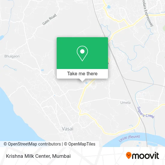 Krishna Milk Center map