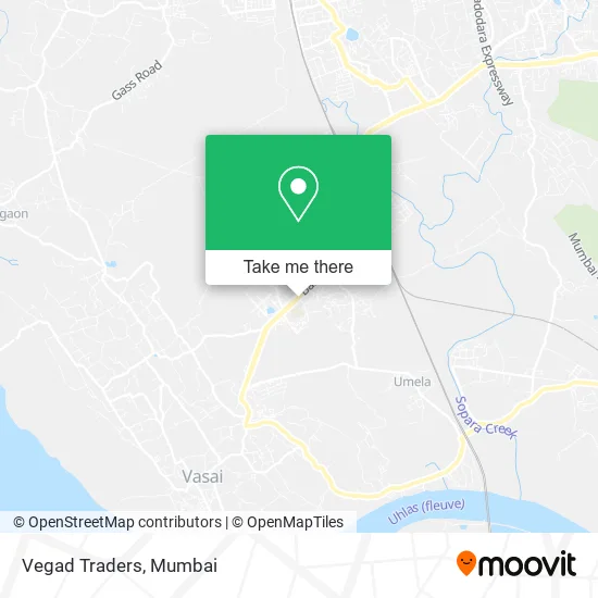 Vegad Traders map
