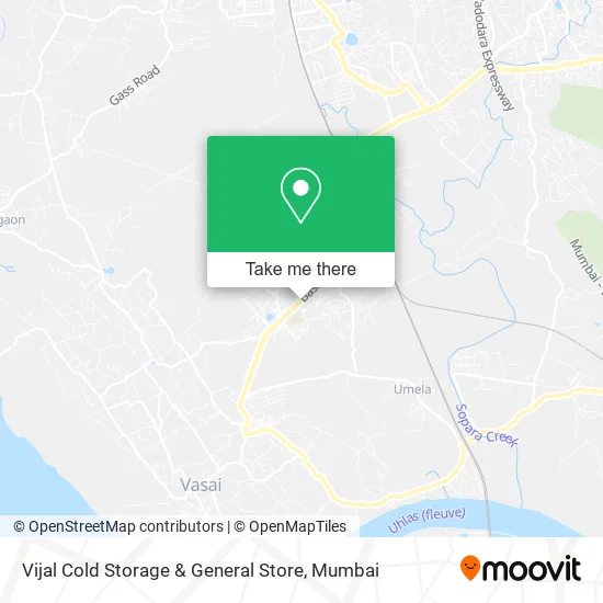 Vijal Cold Storage & General Store map