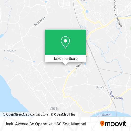 Janki Avenue Co Operative HSG Soc map