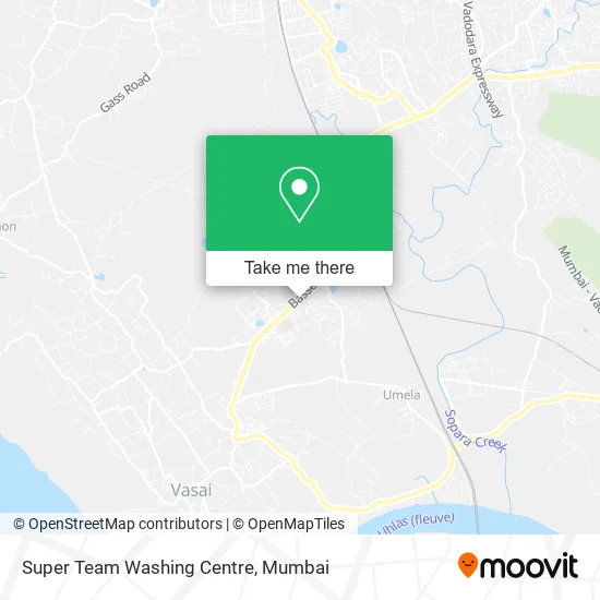 Super Team Washing Centre map