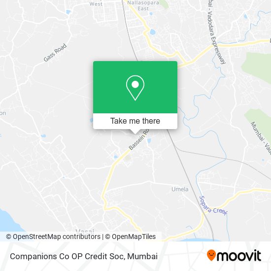 Companions Co OP Credit Soc map
