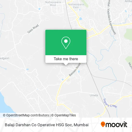 Balaji Darshan Co Operative HSG Soc map