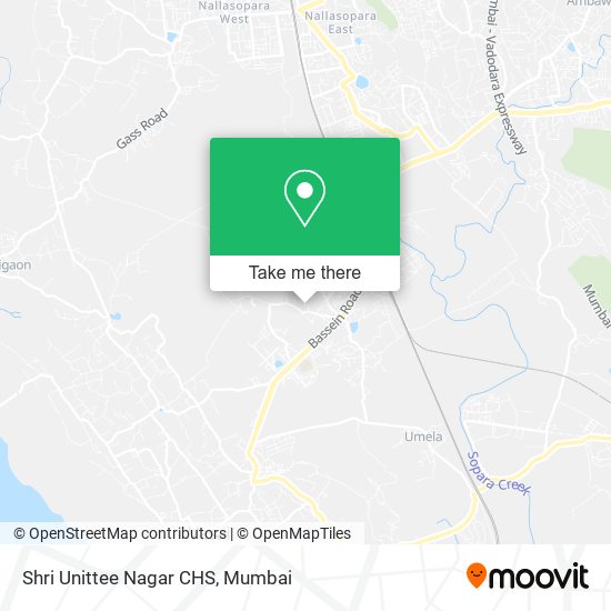 Shri Unittee Nagar CHS map