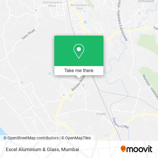 Excel Aluminium & Glass map