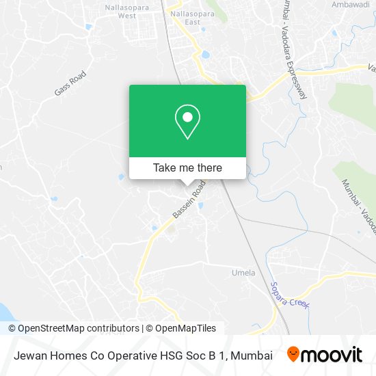 Jewan Homes Co Operative HSG Soc B 1 map