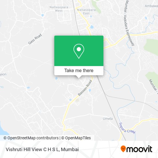 Vishruti Hill View C H S L map