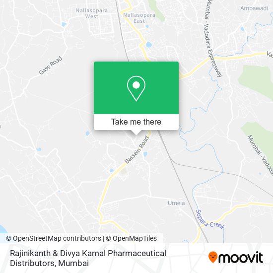 Rajinikanth & Divya Kamal Pharmaceutical Distributors map