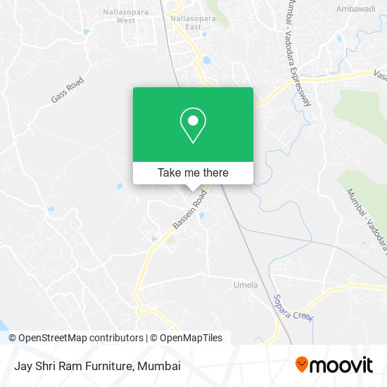 Jay Shri Ram Furniture map