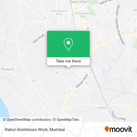 Rahul Aluminium Work map