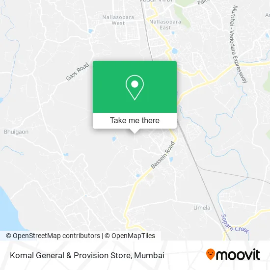 Komal General & Provision Store map