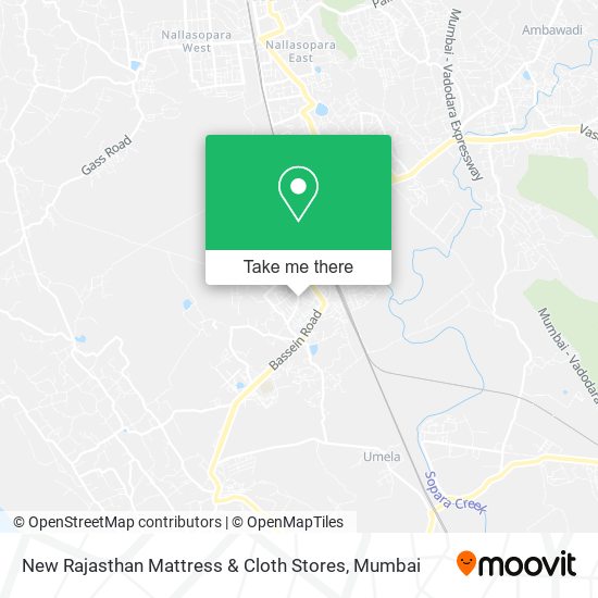 New Rajasthan Mattress & Cloth Stores map