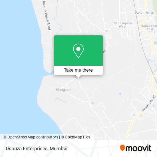 Dsouza Enterprises map