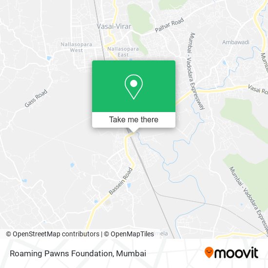 Roaming Pawns Foundation map